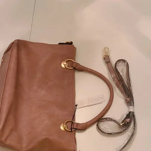 NWT Sole Society Blush Pink Handbag / Crossbody - Picture 5 of 8